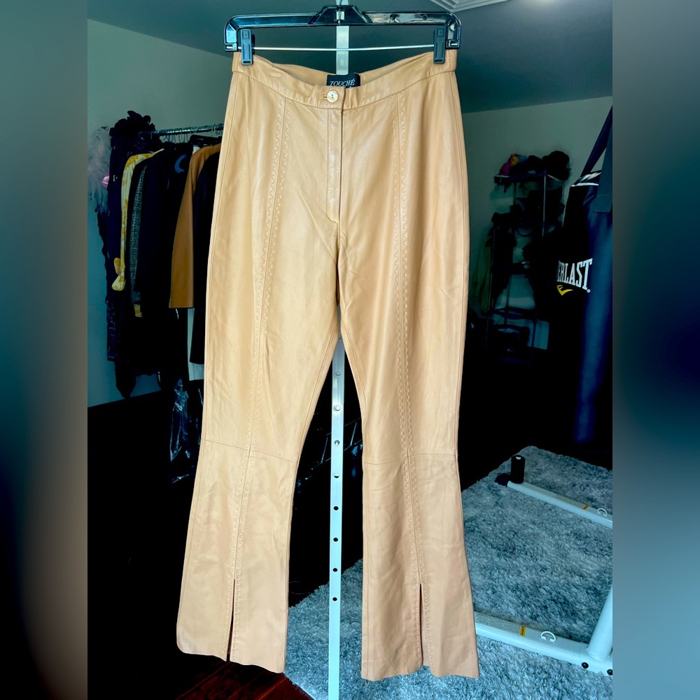 Touche Couture Italian Leather Pants